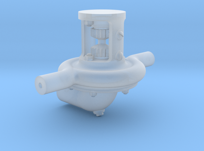1:8 Wolseley Viper Water Pump 3d printed