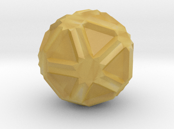 03. Icositruncated Dodecadodecahedron - 10 mm 3d printed