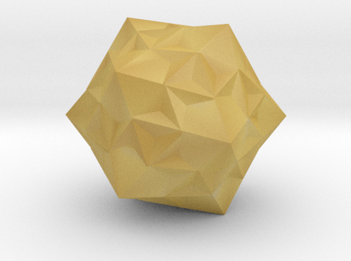 01. Medial Pentagonal Hexecontahedron - 10 mm 3d printed