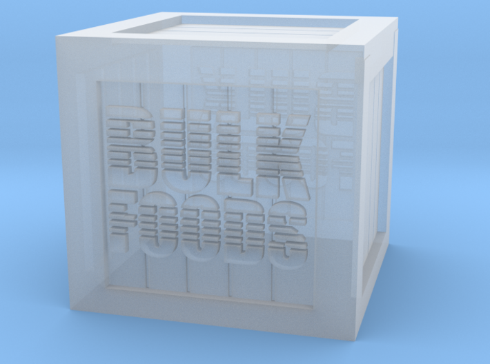 Bulk Foods - Wooden Crate 3d printed