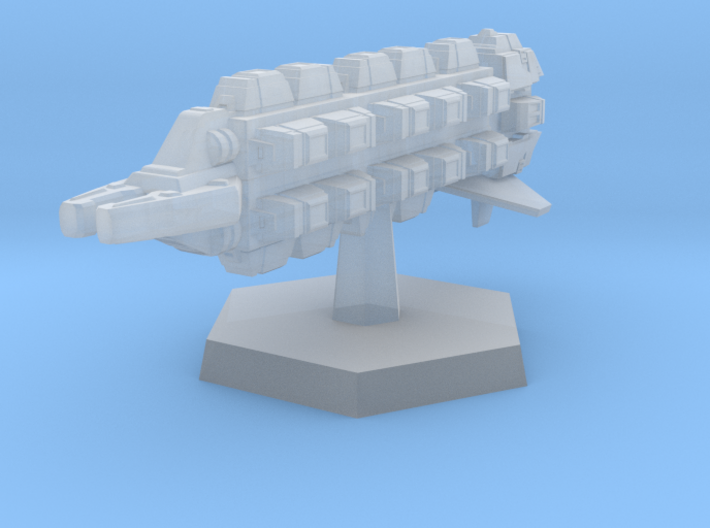 7000 Cardassian Groumall Class Freighter 3d printed