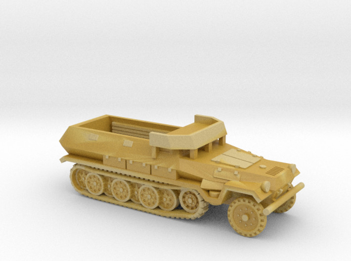 Sd.Kfz. 251A with Map Table 1/144 3d printed