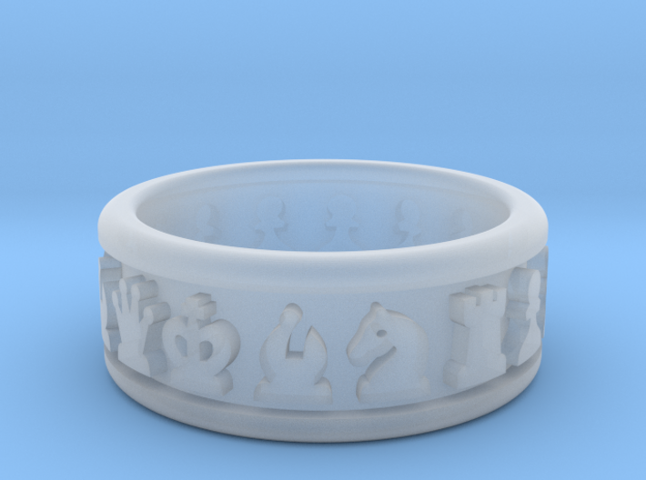 Chess_Ring 3d printed