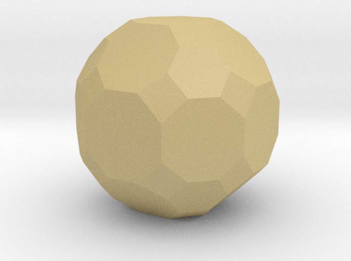 02. Truncated Rhombicuboctahedron - 1in 3d printed