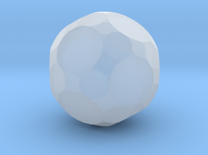 09. Truncated Truncated Icosidodecahedron - 10 mm 3d printed