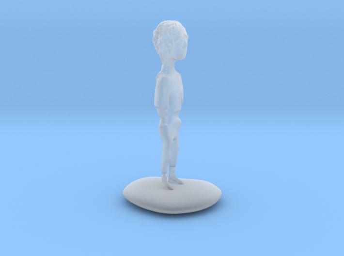 Character on Stone 3d printed