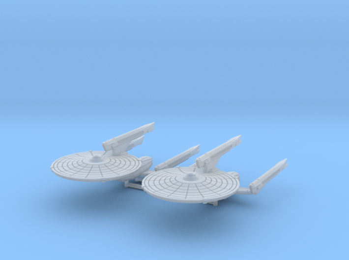 Federation Command Carrier, 1/7000 3d printed