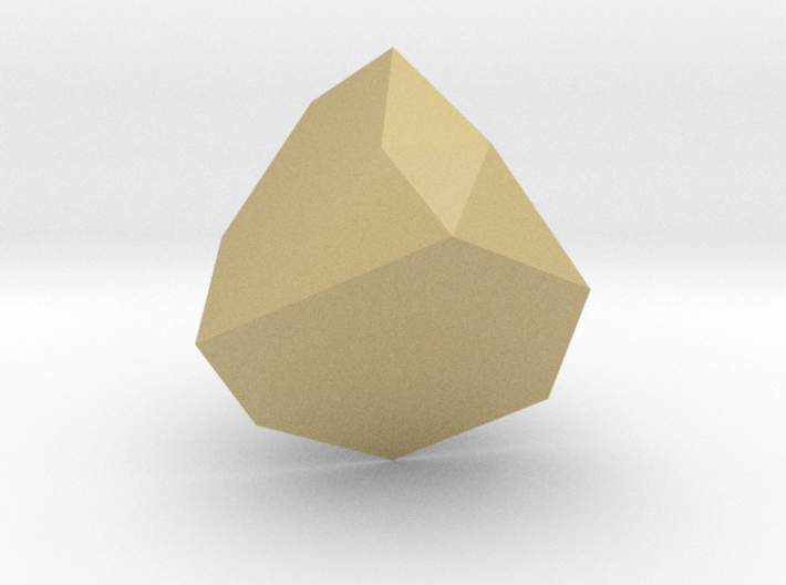 01. Rectified Truncated Tetrahedron - 10mm 3d printed