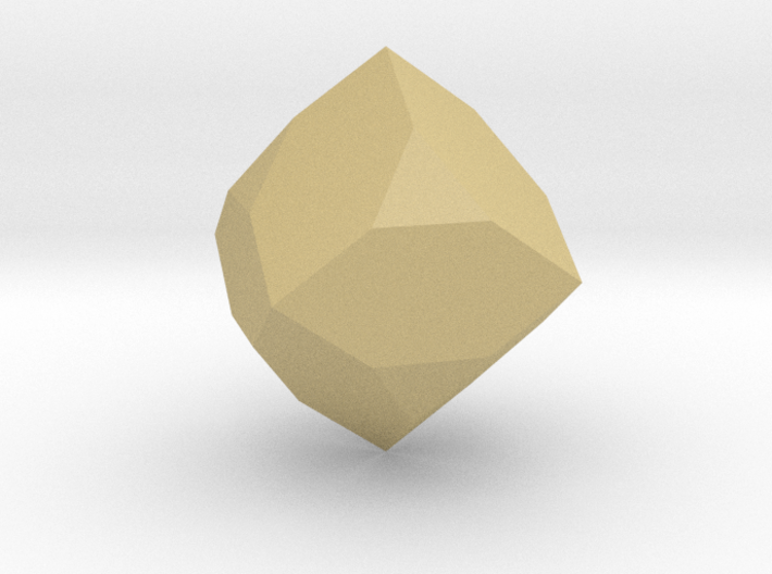 04. Chamfered Octahedron - 10mm 3d printed