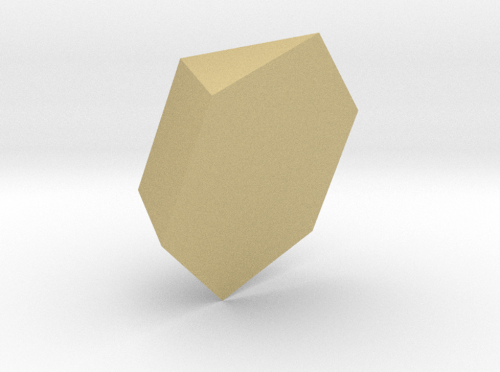 03. Triangular Cupola - 10mm 3d printed 