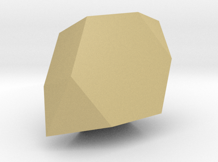 55. Parabiaugmented Hexagonal Prism - 10mm 3d printed