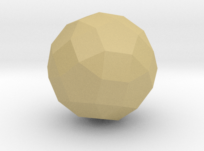 72. Gyrate Rhombicosidodecahedron - 10mm 3d printed