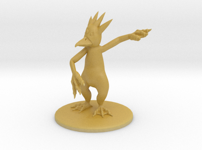 Pokemon inspired, Golduck, 25 base 3d printed