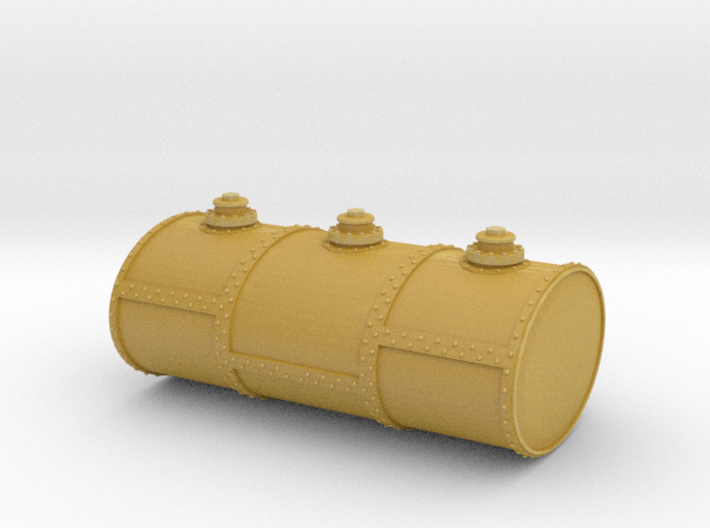 O Scale Three Cell Fuel Tank 3d printed