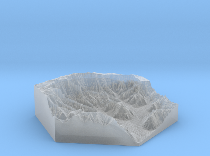 Bryce Canyon NP - 3D National Park Stamp 3d printed