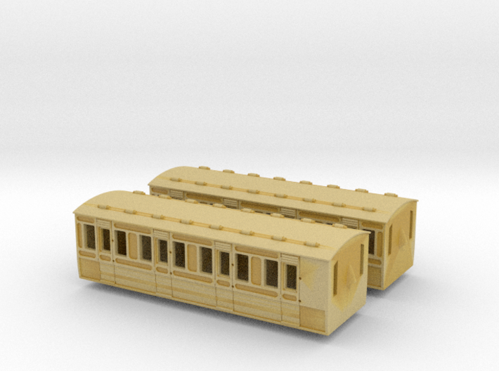 Stroudley Coaches (A&amp;C Series 1 Condition) 3d printed