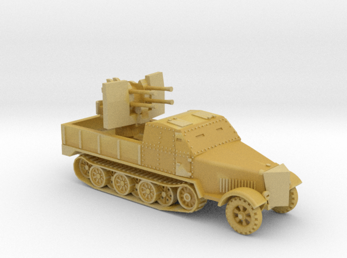 Sd.Kfz. 7/1 Flakvierling 38 (traveling ver.)1/100 3d printed