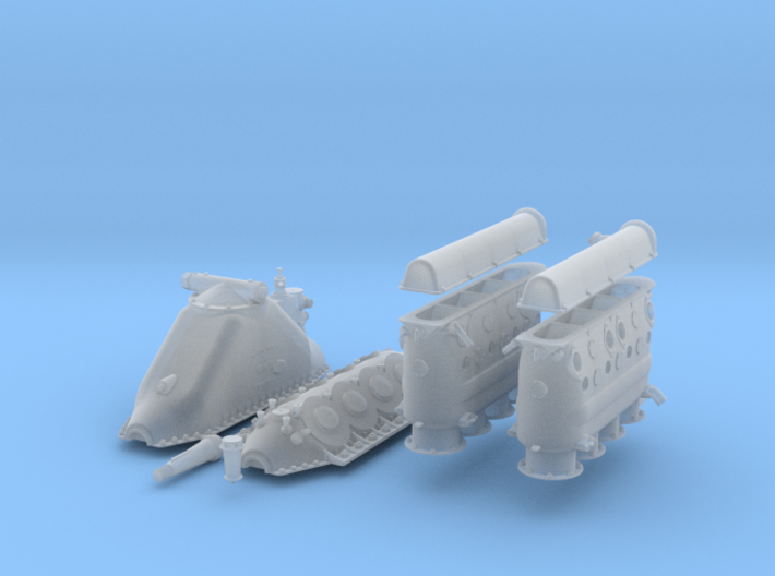 Wolseley Viper 1-8 Scale Kit Part A 3d printed
