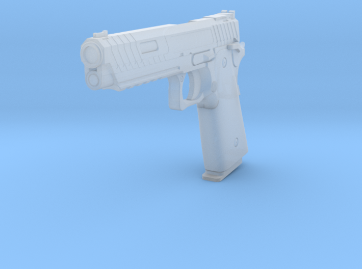 2011 Combat Master Pistol 1/6 Scale Miniature Toy 3d printed