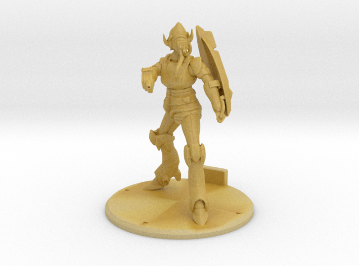 Robotech Southern Cross 32mm TAS Officer Aiming 3d printed