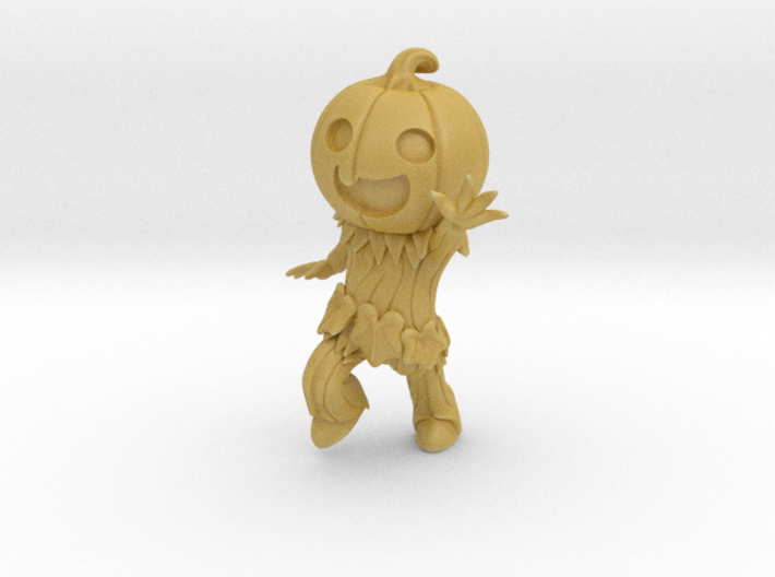 Pumpkin Patch Kids 25mm Miniature - Happy 3d printed 