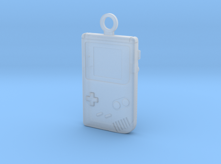 Classic Hand Held Console Keychain - Top Shell 3d printed