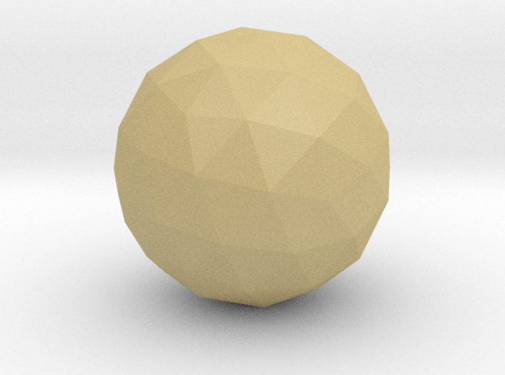 15. Pentakis Snub Dodecahedron - 1in 3d printed