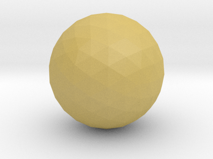 07. Geodesic Icosahedron Pattern 7 - 1in 3d printed
