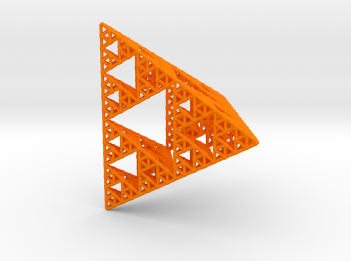 Sierpinski Pyramid; 4th Iteration 3d printed