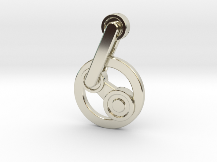 Steam Keychain 3d printed 