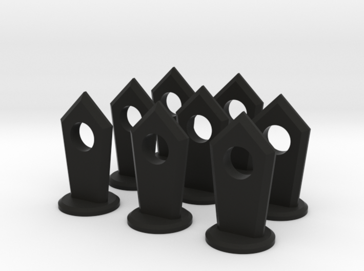 Slotted Slabs Chess Set - Pawn (x8) 3d printed