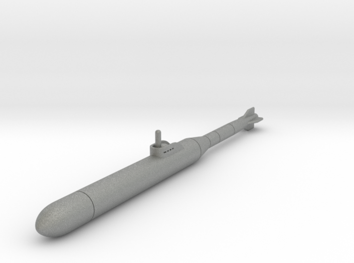 1/144 Japanese torpedo Kaiten-1 (Rocket powered) 3d printed