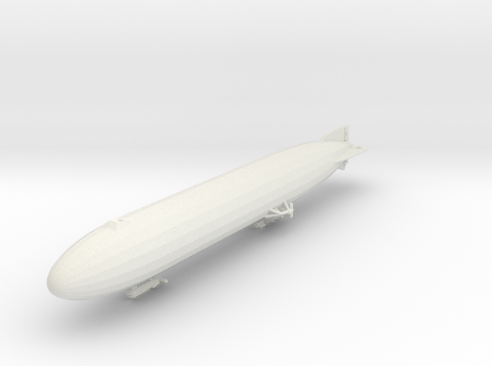 Zeppelin Q-Type 1:1250 and 1200 scale 3d printed
