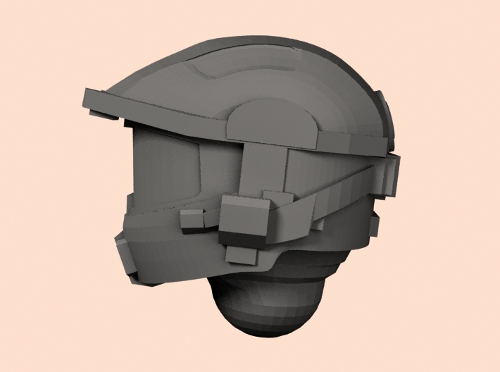 28mm Master chief helmet 3d printed 