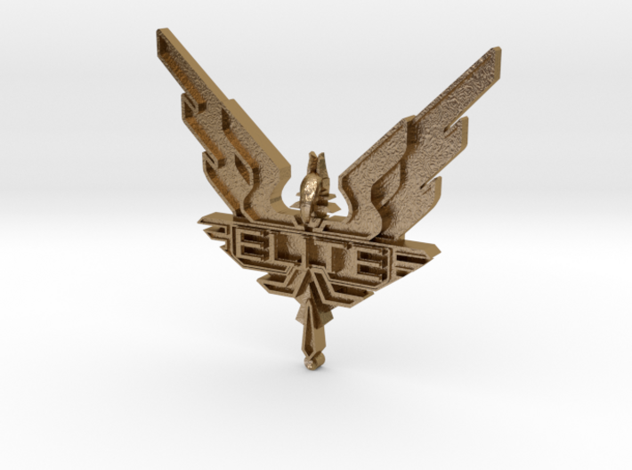 Elite - wings / badge 3d printed 