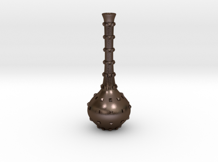 Little studded vase 3d printed