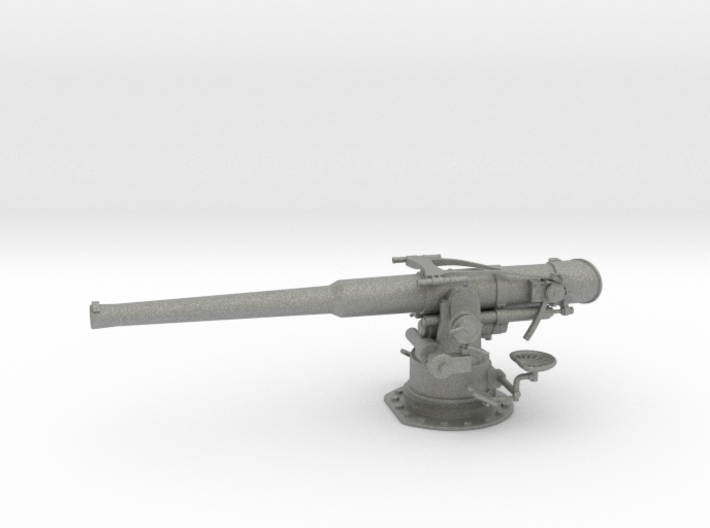 1/40 USN 4&quot;/50 (10.2 cm) Deck Gun 3d printed
