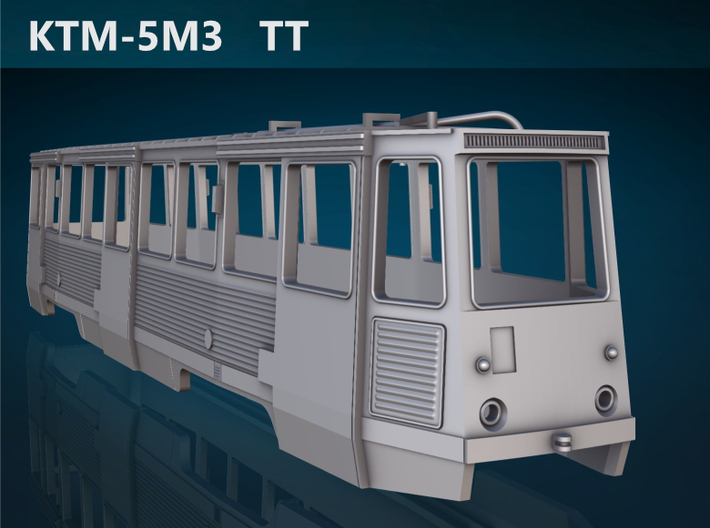 KTM-5M3 TT [body] 3d printed KTM-5M3 TT front rendering