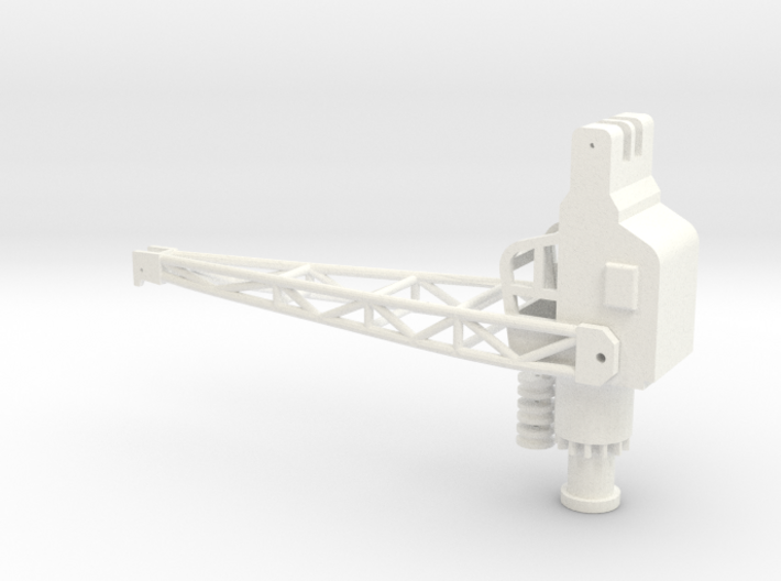 3 to ship crane, movable, 1:87 scale 3d printed