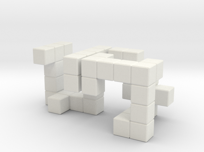 Tangler Puzzle 3d printed