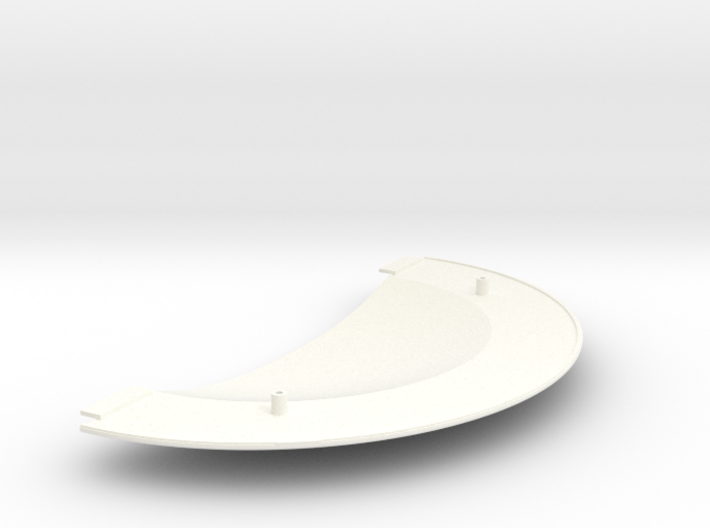 1/2500 Orion Class Front Lower Saucer Ultra-Detail 3d printed