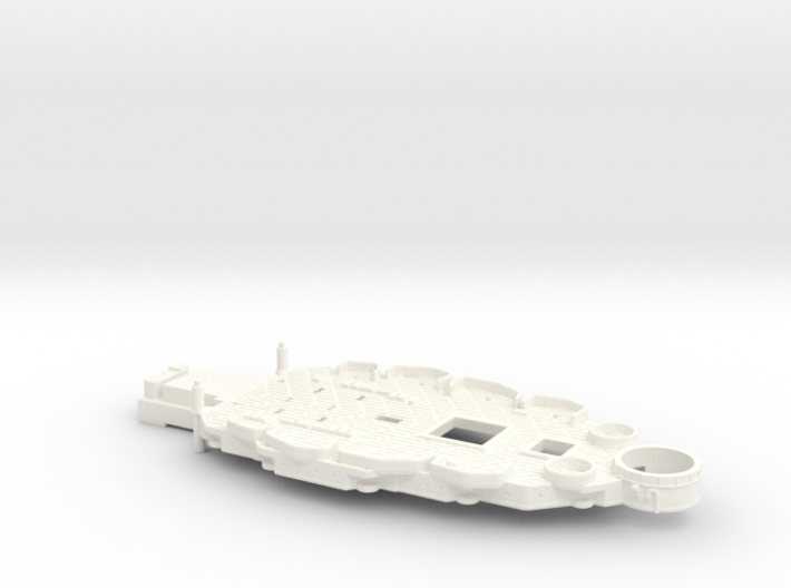 1/426 USS Nevada (1941) Casemate Deck w/out 5''/51 3d printed