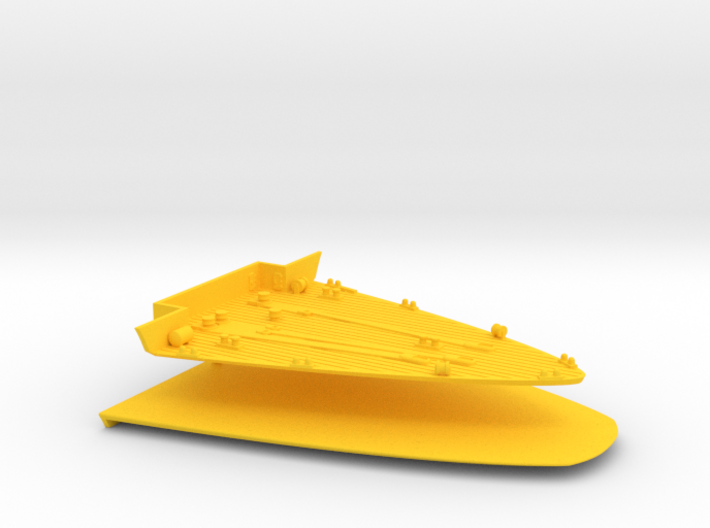 1/350 HMS Victorious Foredeck (1964) 3d printed