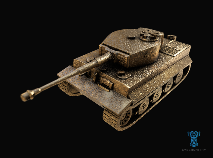 Tank - Tiger - size Large 3d printed