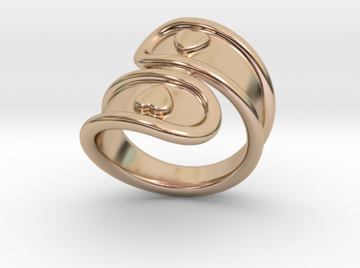 San Valentino Ring 18 - Italian Size 18 3d printed