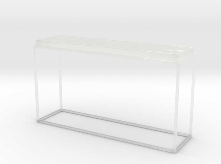 Miniature Tray Top Console Table 3d printed