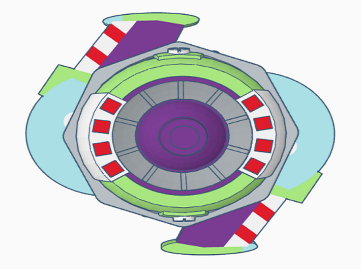 Beyblade Buzz Lightyear | Toy Story Blade Base 3d printed 