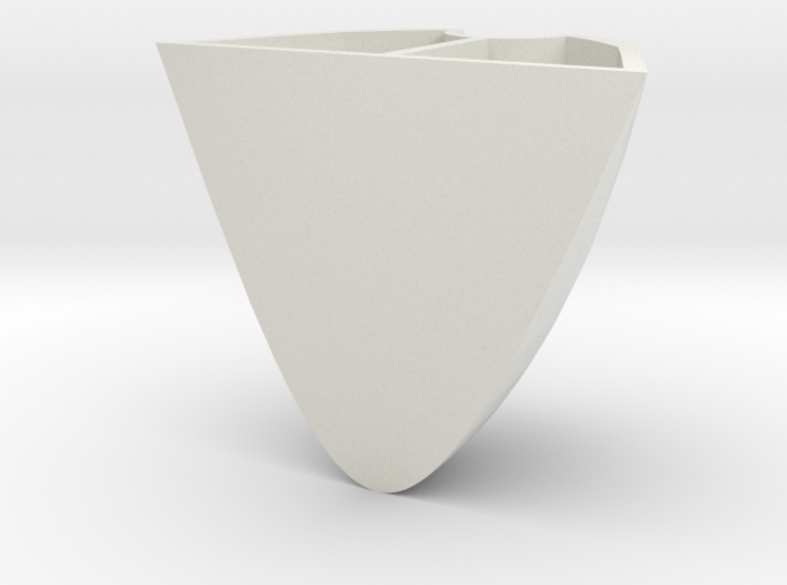 Horn Shield for &quot;Open Yacht Cleat&quot; 10inch 3d printed WHITE selection