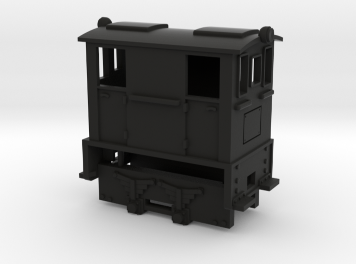 BoxCab loco 0n18 3d printed