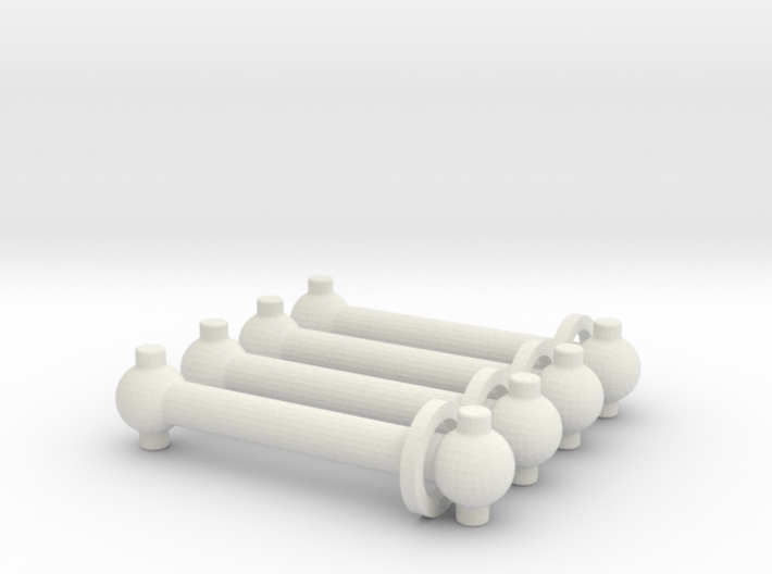 Old CV joint 4L 4 piece set 3d printed